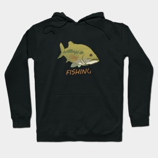 Bass Fishing Hoodie